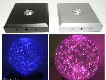 LED Untersetzer - LED Base für Glaskugeln